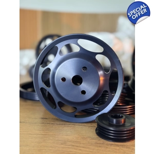 NEW DESIGN Billet CNC Water Pump And Alternator Pulley For Mazda MX-5 Miata NB / NBFL