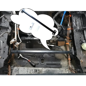 Sway bar brace kit for mazda mx5 miata na/nb/nbfl