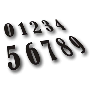 KeyTracker KeyTag Number Stickers