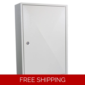 Deep Adjustable Hook Key Cabinet