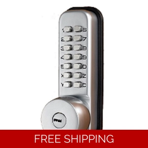 Mechanical Digital Lock With Key Override