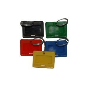 Coloured Key Tags Long or Short
