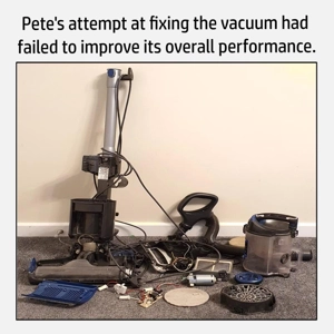 Appliance repair fail funny DIY card, customisable do it y..