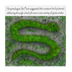Grass snake funny card - Herpetology card - herpetologist ..