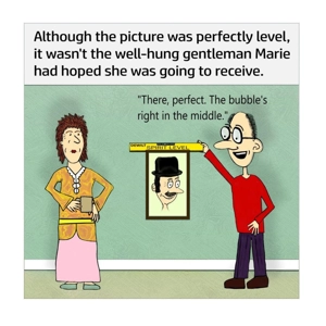 Well endowed man funny card - A lady wants such a gentlema..