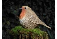 Single Robin - Handmade in stoneware c..