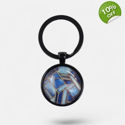Glass Cabochon Keychain for keys Birthday gift idea NR10