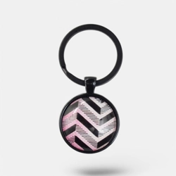 Pendant keychain for girls 25mm cabochon NR24