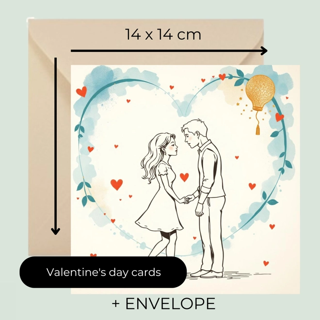 Additional Image for Elegant Expressions of Love – Thoughtfully Designed Valentine's Day Cards