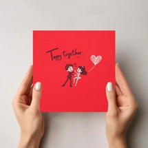 Greeting cards about lo..