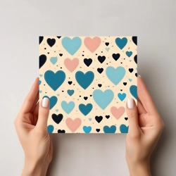 I love you greeting card for wife or girlfriend LL05