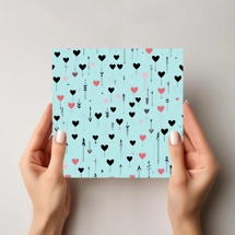 Boyfriend Blue card for Valentine's day LL12