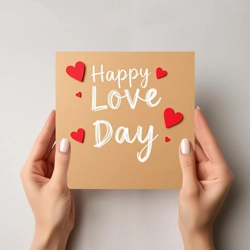 Charming Valentine's Day Cards for Her – Personalize with Heartfelt Messages o..