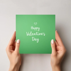 Sweet Sentiments: Elegant Valentine Greeting Cards with Beautiful Illustration..