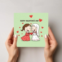 One-of-a-Kind Valentine's Day Cards – Perfect for Romantic Gestures LL54