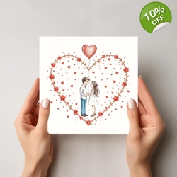 Elegant Valentine’s Day Card – Sophisticated Touches for Your Special Someone