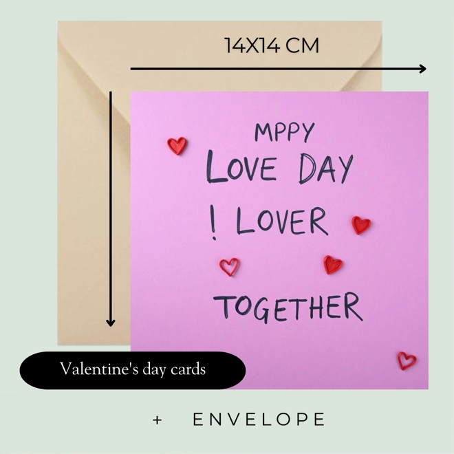 Additional Image for Valentine's day card For Her - Happy Love day - LL36
