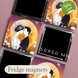 Fridge photo magnets for Valentine's day LL01