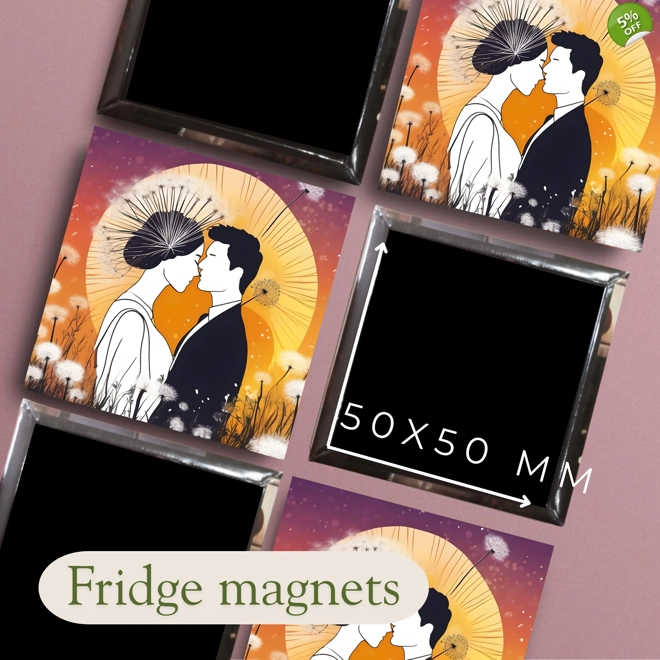 product Image for Fridge photo magnets for Valentine's day LL01