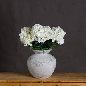 Darcy Large Antique White Vase
