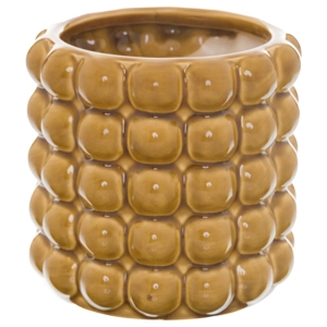 Seville Collection Large Ochre Bubble Planter.