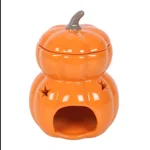 Stacked Pumpkin Oil Burner – Halloween Tealight Diffuser