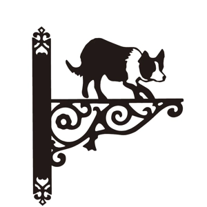 Border Collie Ornamental Hanging Basket Brackets – Elevate..