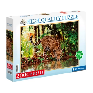 Clementoni 2000 Piece High Quality Jigsaw Puzzle Leopard