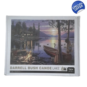 Darrell Bush Canoe Lake Puzzle  1000 Pieces
