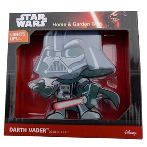 Star Wars DARTH VADER Mini 3D LED Wall Light – Kids Night Light