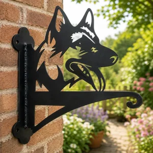 German Shepherd Ornamental Hanging Bracket