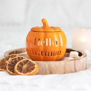 Hello Autumn pumpkin Shaped Oil Burner