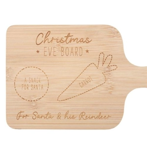 Bamboo Christmas Eve Serving Board
