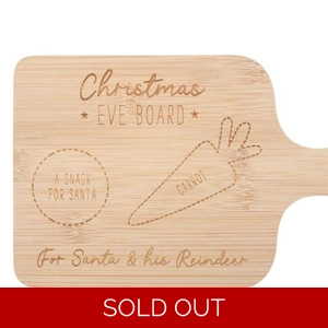 Bamboo Christmas Eve Serving Board
