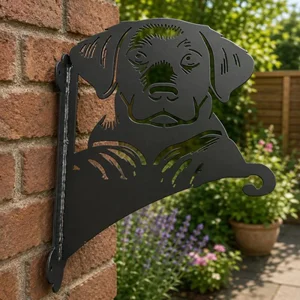 Labrador Face Ornamental Hanging Bracket