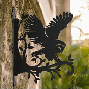 Owl Ornamental Hanging Bracket