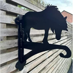 Shetland Pony Ornamental Hanging Bracket