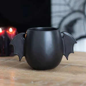 Black Gothic Bat Wing Mug 500ml
