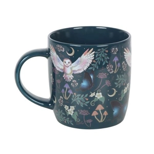 Mystical Night Owl Ceramic Mug