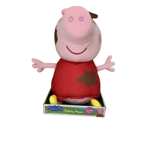 Peppa Pig 25cm Soft Toy with 4 Fun Phrases