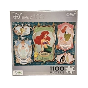 Trefl Disney 100 Puzzle: Cinderella, Little Mermaid, Sleeping Beauty - 1100 Pieces
