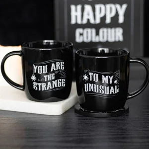 You Are The Strange Mug Set – Gothic Couple Cups 350ml