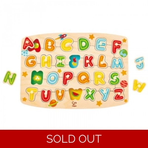 Hape Alphabet Peg Puzzle