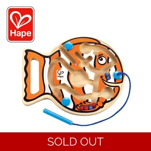 Hape Go Fish Go Magnetic Bead Maze