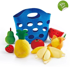 Hape Toddler Fruit Basket Kitchen Play