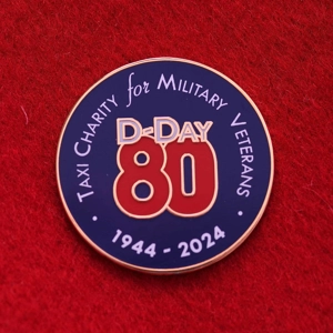D-Day 80 Badge