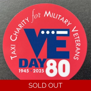 VE Day 80 Windscreen Sticker