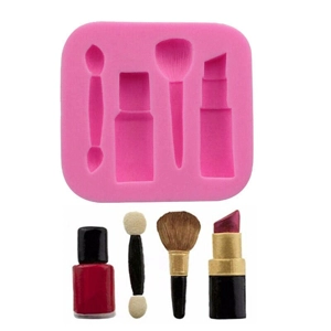 Food Grade Make Up Lipstick Silicone Mold Soap Candle Fondant Baking Chocolate