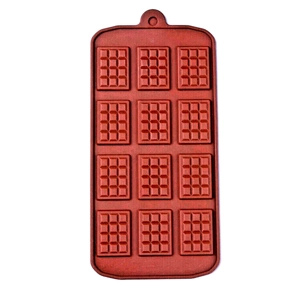 Food Grade Chocolate Bar Silicone Mold Soap Candle Fondant Baking Chocolate DIY