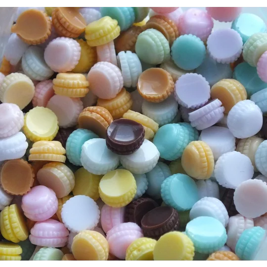 10 Pcs Mixed TINY Little Cute Macron Macaroon Cakes Nail Art Charms Resin Craft DIY